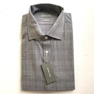 Michael Kors slim fit long sleeves dress shirt -XL